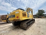 Back of used Komatsu Excavator